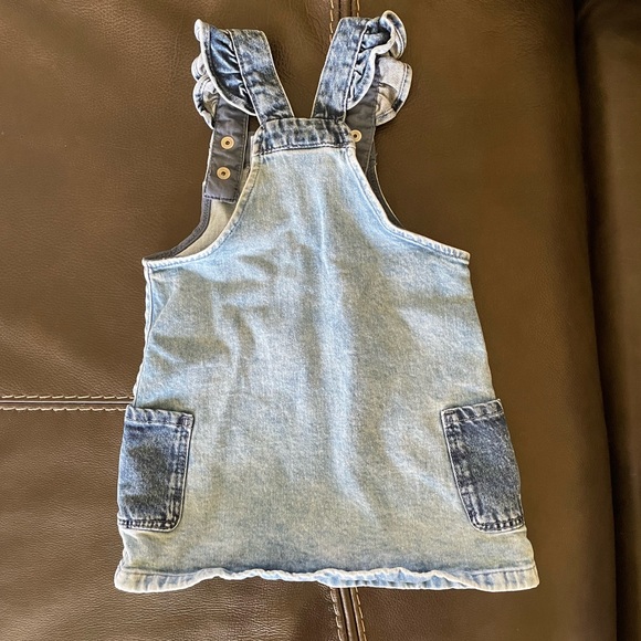 H&M 2T Jean Skirt Overalls - Picture 2 of 3